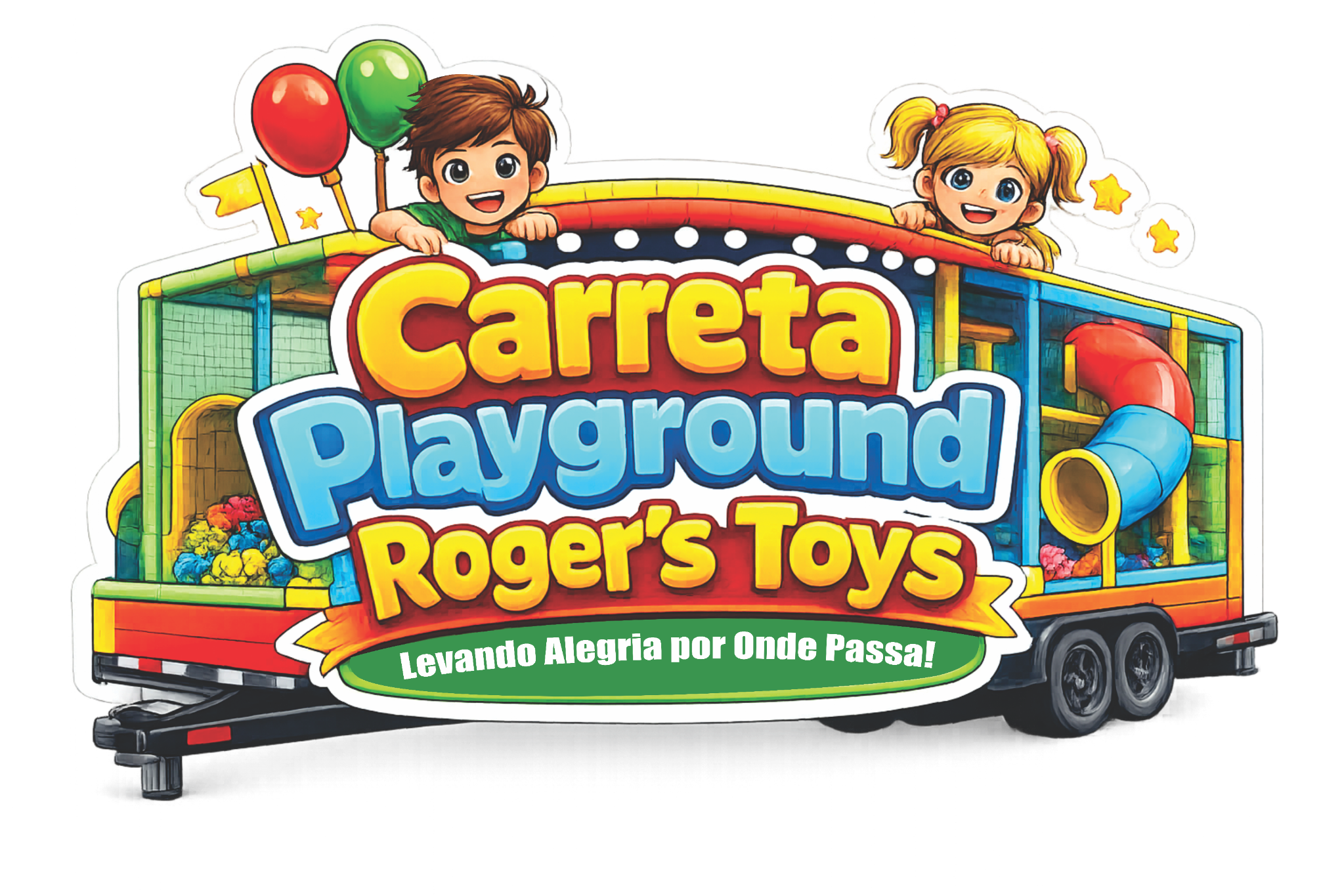 Carreta Playground Roger's Toys